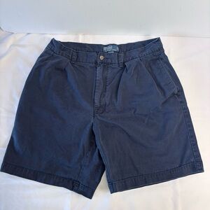 Polo by Ralph Lauren Blue Shorts Size 36. Nice condition.